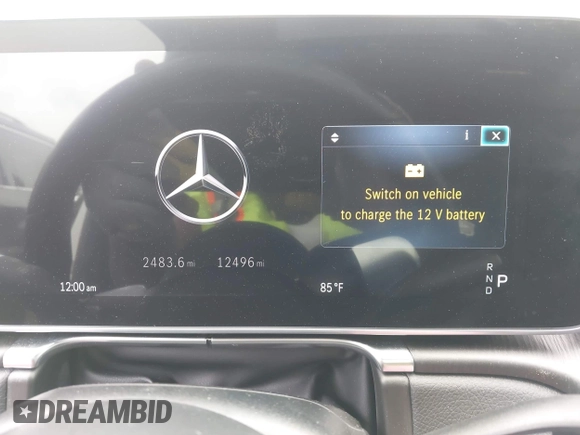 2023 Mercedes-Benz S 580 with VIN W1K6G7GBXPA184878, listed as a IAAI auction lot 42169511 with 12,496 mi miles and . Bid and sale history available at DreamBid. Image 7.