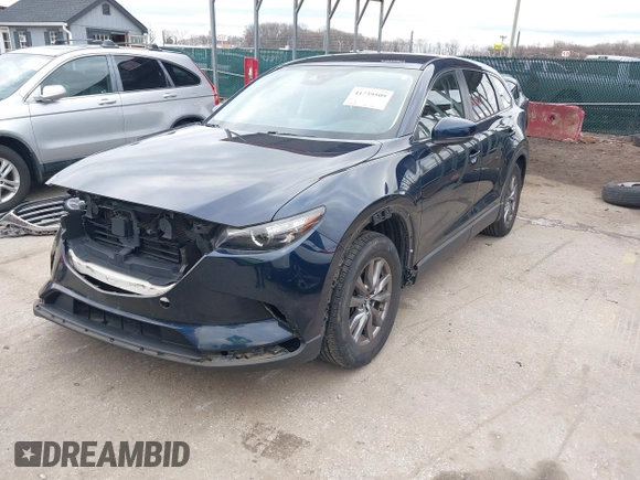 2018 Mazda CX-9 Sport with VIN JM3TCBBY9J0225710, listed as a IAAI auction lot 41739509 with 92,022 mi miles. Bid and sale history available at carsss.com. Image 19.