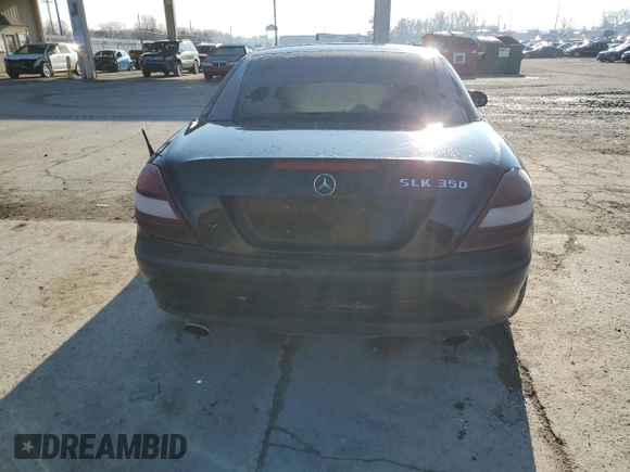 2005 Mercedes-Benz SLK 230/320 with VIN WDBWK56F15F043584, listed as a Copart auction lot 49313445 with 96,372 mi miles and Salvage title. Bid and sale history available at DreamBid. Image 6.