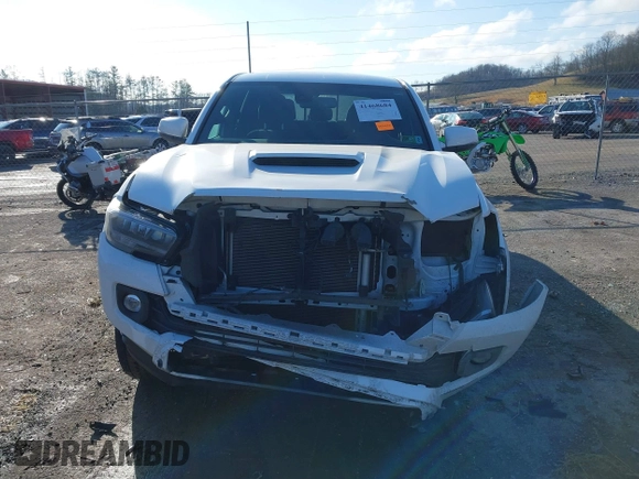 2023 Toyota Tacoma 4WD SR with VIN 3TMCZ5AN1PM538367, listed as a IAAI auction lot 41468684 with 28,879 mi miles. Bid and sale history available at carsss.com. Image 12.