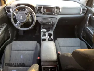 2019 Kia Sportage LX with VIN KNDPM3AC7K7595663, listed as a Copart auction lot 87971845 with Not Provided miles and Salvage Title. Bid and sale history available at carsss.com. Image 8.