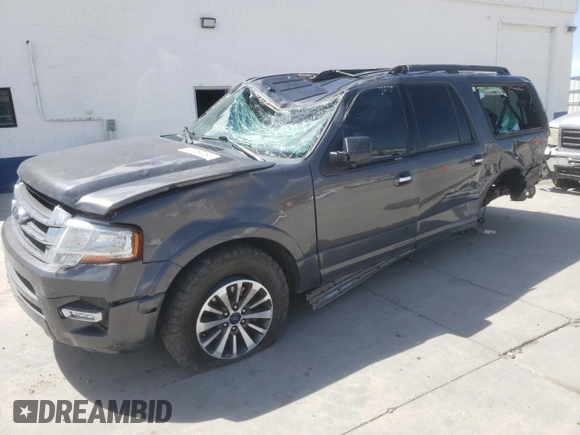 2017 Ford Expedition EL XLT with VIN 1FMJK1JT4HEA70933, listed as a Copart auction lot 67959084 with 144,220 mi miles and Salvage Title. Bid and sale history available at carsss.com. Image 1.