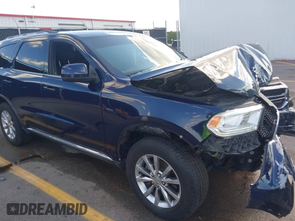 2016 Dodge Durango SXT with VIN 1C4RDJAG3GC315980, listed as a IAAI auction lot 42191215 with 153,998 mi miles and . Bid and sale history available at DreamBid. Image 1.