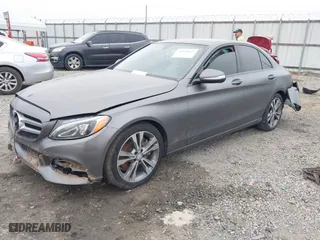 2015 Mercedes-Benz C-Class C 300 with VIN 55SWF4JB9FU056365, listed as a IAAI auction lot 41549063 with 119,106 mi miles. Bid and sale history available at carsss.com. Image 18.
