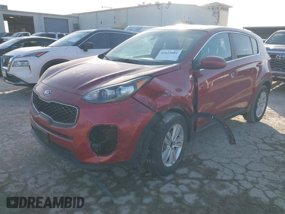 2019 Kia Sportage LX with VIN KNDPM3AC2K7562151, listed as a IAAI auction lot 41815081 with 119,508 mi miles and . Bid and sale history available at carsss.com. Image 23.