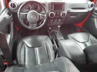 2017 Jeep Wrangler Unlimited Sahara with VIN 1C4BJWEG6HL552529, listed as a Copart auction lot 56688935 with Not provided miles and Salvage title. Bid and sale history available at DreamBid. Image 8.