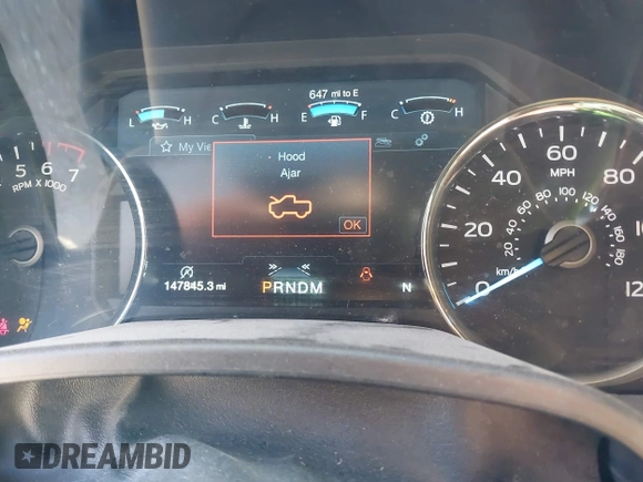 2020 Ford F-150 XL with VIN 1FTEW1E40LFA70167, listed as a IAAI auction lot 41223461 with 147,845 mi miles and . Bid and sale history available at DreamBid. Image 7.