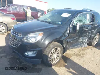 2017 Chevrolet Equinox Premier with VIN 2GNFLGE35H6164061, listed as a IAAI auction lot 41992262 with 100,887 mi miles. Bid and sale history available at carsss.com. Image 2.