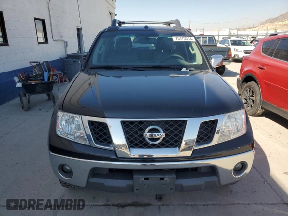 2012 Nissan Frontier SV with VIN 1N6AD0EV2CC459544, listed as a Copart auction lot 75470014 with 101,565 mi miles and Salvage title. Bid and sale history available at DreamBid. Image 5.