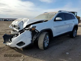 2021 Jeep Cherokee Latitude Lux with VIN 1C4PJMMX7MD244527, listed as a Copart auction lot 50385535 with 36,732 mi miles and Salvage Title. Bid and sale history available at carsss.com. Image 1.