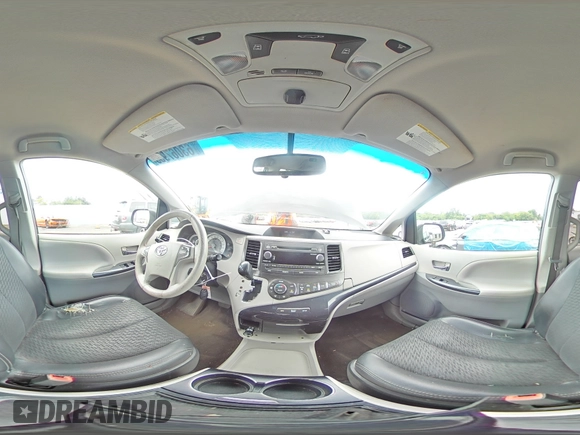 2014 Toyota Sienna SE with VIN 5TDXK3DC7ES425945, listed as a Copart auction lot 63067955 with 173,815 mi miles and Salvage title. Bid and sale history available at DreamBid. Image 14.