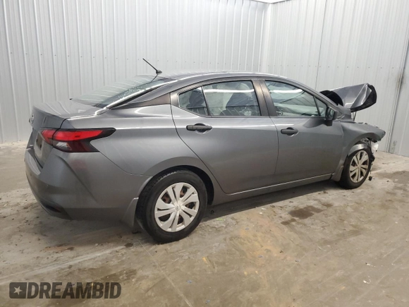 2020 Nissan Versa S with VIN 3N1CN8DV8LL910072, listed as a Copart auction lot 63981945 with 124,955 mi miles and Clean title. Bid and sale history available at DreamBid. Image 3.