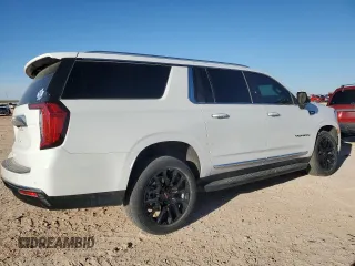 2023 GMC Yukon XL SLT with VIN 1GKS2GKT0PR253221, listed as a Copart auction lot 80070544 with 40,326 mi miles and Salvage Title. Bid and sale history available at carsss.com. Image 3.