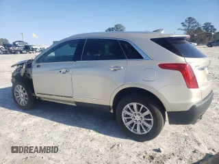 2017 Cadillac XT5 FWD with VIN 1GYKNARS0HZ124016, listed as a Copart auction lot 43510905 with 10,552 mi miles and Salvage Title. Bid and sale history available at carsss.com. Image 2.