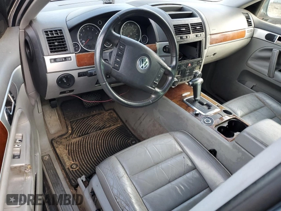 2007 Volkswagen Touareg V6 with VIN WVGZE77L07D000435, listed as a Copart auction lot 85979004 with Not Provided miles and Clean Title. Bid and sale history available at DreamBid. Image 8.