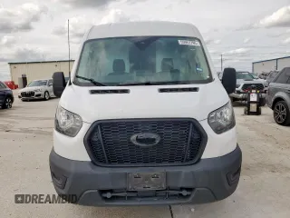2021 Ford Transit Cargo with VIN 1FTBR1C87MKA37448, listed as a Copart auction lot 55952795 with 78,952 mi miles and Salvage title. Bid and sale history available at DreamBid. Image 5.
