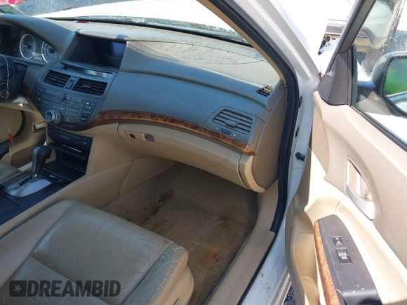 2010 Honda Accord EX-L with VIN 1HGCP3F88AA007069, listed as a IAAI auction lot 41971260 with Not Provided miles and . Bid and sale history available at DreamBid. Image 5.