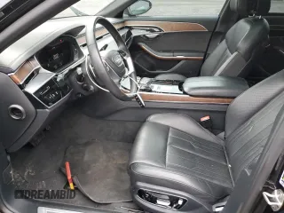 2022 Audi A8 with VIN WAULDAF85NN004895, listed as a Copart auction lot 51758025 with 61,164 mi miles and Salvage title. Bid and sale history available at DreamBid. Image 7.