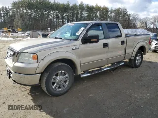 2008 Ford F-150 XL with VIN 1FTRW14W78FB45734, listed as a Copart auction lot 42911075 with 155,047 mi miles and Clean Title. Bid and sale history available at carsss.com. Image 1.