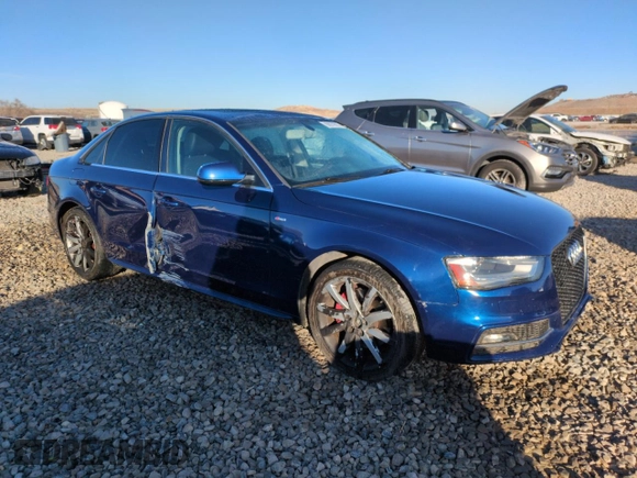 2014 Audi A4 Premium with VIN WAUBFAFL3EN033449, listed as a Copart auction lot 88979555 with 143,160 mi miles and Salvage Title. Bid and sale history available at carsss.com. Image 4.