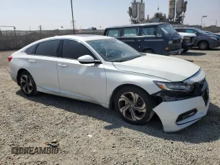 2018 Honda Accord EX-L with VIN 1HGCV2F57JA020319, listed as a Copart auction lot 62361145 with 84,931 mi miles and Salvage title. Bid and sale history available at DreamBid. Image 4.