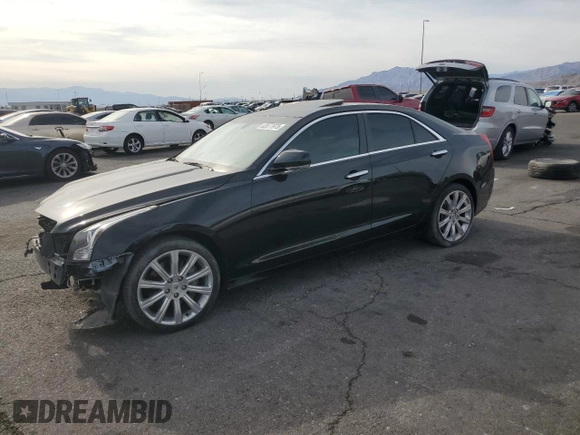 2013 Cadillac ATS Luxury with VIN 1G6AH5RX8D0171906, listed as a Copart auction lot 52077975 with 96,039 mi miles and Salvage Title. Bid and sale history available at DreamBid. Image 1.