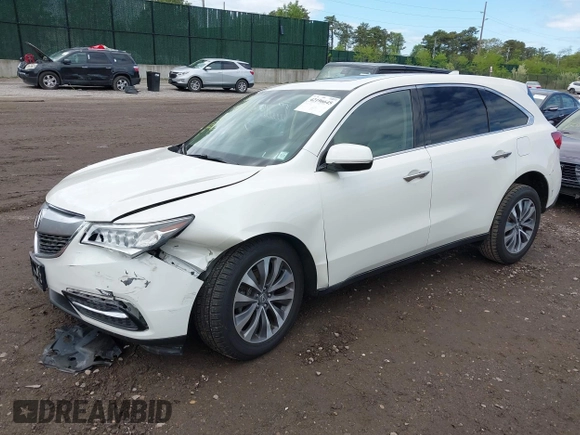 2016 Acura MDX Technology z VIN 5FRYD4H47GB040270, wystawiony jako IAAI lot #42196645 z przebiegiem 72 100 mil mil oraz . Historia ofert i sprzedaży dostępna na DreamBid. Obrazek 17.