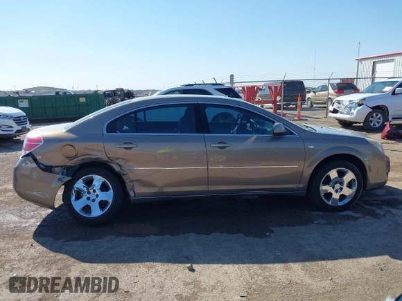 2008 Saturn Aura XE with VIN 1G8ZS57B78F267435, listed as a IAAI auction lot 41885383 with 112,799 mi miles and . Bid and sale history available at DreamBid. Image 13.
