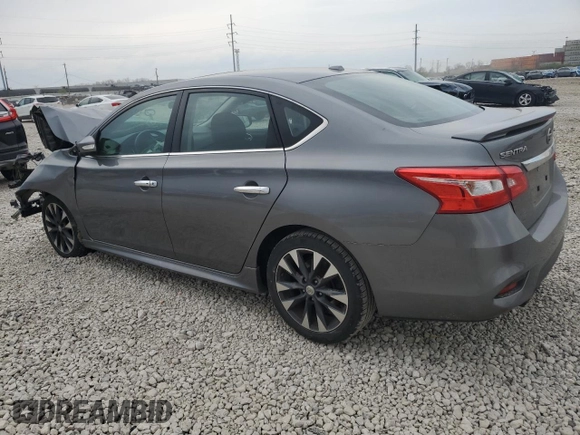 2017 Nissan Sentra SR Turbo with VIN 3N1CB7AP8HY339198, listed as a Copart auction lot 52327655 with Not Provided miles and Salvage Title. Bid and sale history available at DreamBid. Image 2.