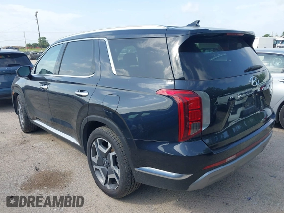 2024 Hyundai Palisade Limited z VIN KM8R5DGE9RU646608, wystawiony jako IAAI lot #42506228 z przebiegiem 54 895 mil mil oraz . Historia ofert i sprzedaży dostępna na DreamBid. Obrazek 3.