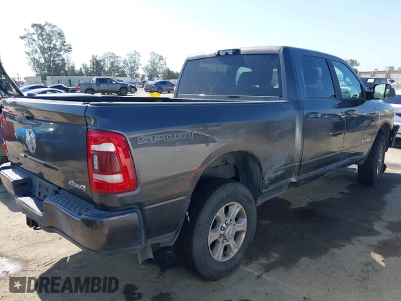 2021 Ram 2500 Big Horn с VIN 3C6UR5DLXMG584554, выставлен на аукционе IAAI как лот 42529329 с пробегом 82 528 миль миль и . История ставок и продаж доступна на DreamBid. Изображение 4.