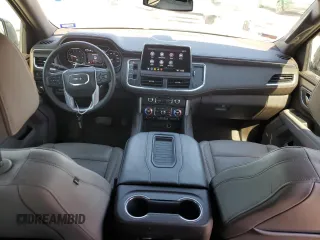 2021 GMC Yukon SLT with VIN 1GKS1BKD0MR157857, listed as a Copart auction lot 72684764 with 25,169 mi miles and Salvage Title. Bid and sale history available at carsss.com. Image 8.
