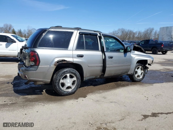 2008 Chevrolet TrailBlazer Fleet w/2FL with VIN 1GNDT13S282206634, listed as a Copart auction lot 53540685 with 106,508 mi miles and Salvage Title. Bid and sale history available at carsss.com. Image 3.