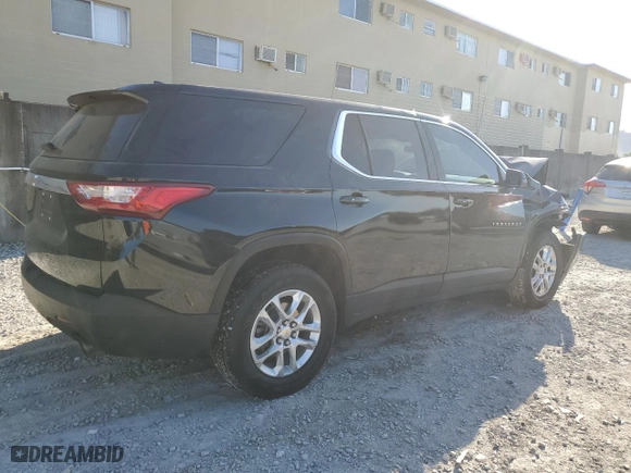 2021 Chevrolet Traverse LS with VIN 1GNERFKW6MJ267537, listed as a Copart auction lot 52134765 with 79,147 mi miles and Non Repairable. Bid and sale history available at carsss.com. Image 3.