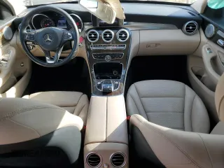2015 Mercedes-Benz C 300 with VIN 55SWF4JB2FU044929, listed as a Copart auction lot 44148895 with 113,865 mi miles and Salvage Title. Bid and sale history available at DreamBid. Image 8.