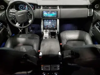 2019 Land Rover Range Rover HSE with VIN SALGS2SV5KA542486, listed as a Copart auction lot 44605685 with 37,986 mi miles and Salvage Title. Bid and sale history available at carsss.com. Image 8.