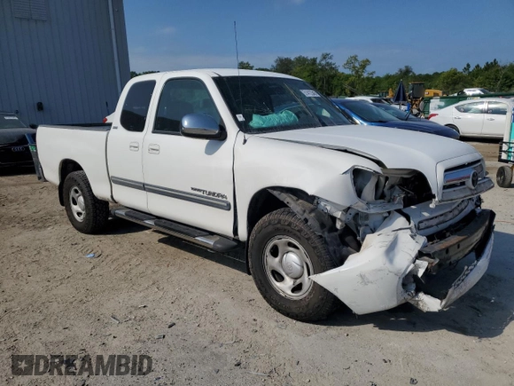 2003 Toyota Tundra SR5 with VIN 5TBRT34103S366909, listed as a Copart auction lot 51412345 with Not Provided miles and Non Repairable. Bid and sale history available at DreamBid. Image 4.