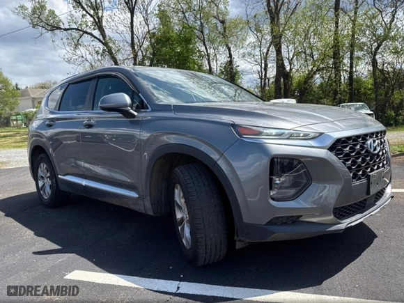 2019 Hyundai Santa Fe SE with VIN 5NMS23AD5KH029924, listed as a Copart auction lot 53924895 with 172,837 mi miles and Clean Title. Bid and sale history available at carsss.com. Image 1.