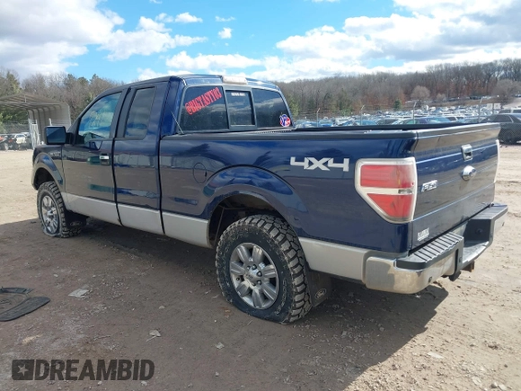 2009 Ford F-150 XL with VIN 1FTPX14V79KC91751, listed as a IAAI auction lot 41687241 with 265,567 mi miles. Bid and sale history available at carsss.com. Image 3.