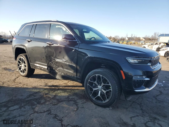 2023 Jeep Grand Cherokee Summit with VIN 1C4RJHEGXP8722063, listed as a Copart auction lot 86552894 with 38,463 mi miles and Salvage Title. Bid and sale history available at carsss.com. Image 4.