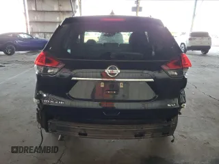 2019 Nissan Rogue SV with VIN 5N1AT2MT6KC703918, listed as a Copart auction lot 46546615 with 165,632 mi miles and Salvage Title. Bid and sale history available at carsss.com. Image 6.