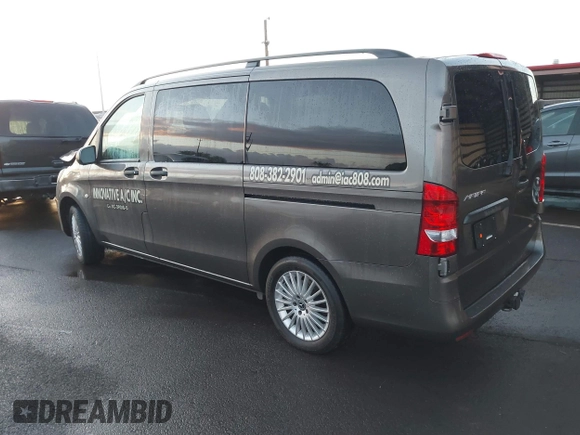 2019 Mercedes-Benz Metris Passenger with VIN WD4PG2EE3K3523210, listed as a IAAI auction lot 41690328 with 57,748 mi miles and . Bid and sale history available at DreamBid. Image 3.
