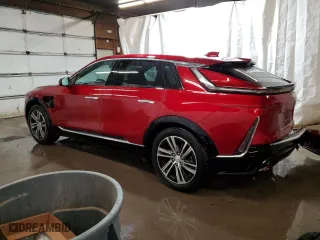2024 Cadillac LYRIQ Luxury with VIN 1GYKPRRL1RZ116641, listed as a Copart auction lot 49230705 with 2,892 mi miles and Salvage Title. Bid and sale history available at carsss.com. Image 2.
