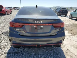 2022 Kia Forte GT with VIN 3KPF44AC5NE473406, listed as a Copart auction lot 48672035 with 16,297 mi miles and Salvage Title. Bid and sale history available at carsss.com. Image 6.