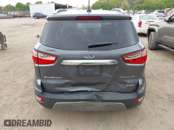 2021 Ford EcoSport Titanium z VIN MAJ6S3KL5MC452064, wystawiony jako IAAI lot #42049689 z przebiegiem 66 056 mil mil oraz . Historia ofert i sprzedaży dostępna na DreamBid. Obrazek 6.