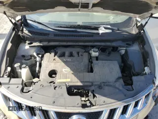 2010 Nissan Murano S with VIN JN8AZ1MU6AW011603, listed as a Copart auction lot 71615624 with 0 mi miles and Clean Title. Bid and sale history available at carsss.com. Image 12.