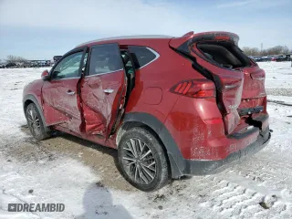 2021 Hyundai Tucson Limited with VIN KM8J3CAL1MU357462, listed as a Copart auction lot 45102205 with 20,171 mi miles and Salvage Title. Bid and sale history available at carsss.com. Image 2.
