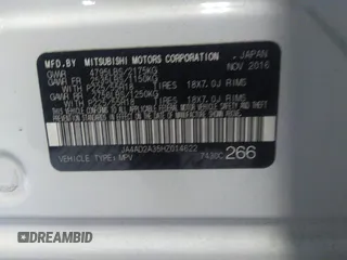 2017 Mitsubishi Outlander ES с VIN JA4AD2A35HZ014622, выставлен на аукционе IAAI как лот 36250825 с пробегом 101 766 миль миль и . История ставок и продаж доступна на DreamBid. Изображение 9.