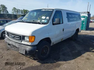 2006 Ford Econoline Cargo with VIN 1FTSE34L16DB26658, listed as a IAAI auction lot 41922999 with Not Provided miles. Bid and sale history available at carsss.com. Image 2.