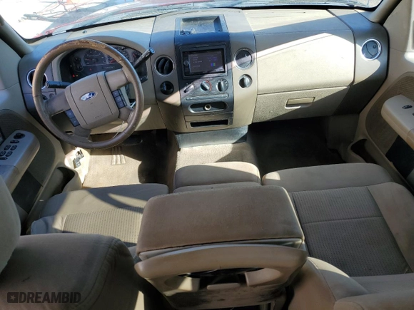 2007 Ford F-150 XLT with VIN 1FTRW12W67KC15989, listed as a Copart auction lot 47404105 with 211,297 mi miles and Salvage Title. Bid and sale history available at carsss.com. Image 8.